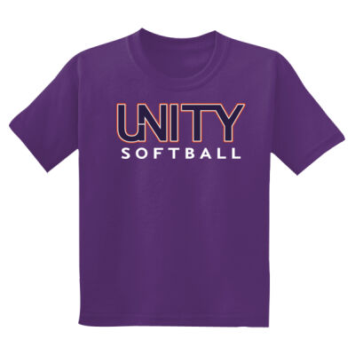Unity Softball Short Sleeve Cotton Tee- YOUTH Thumbnail